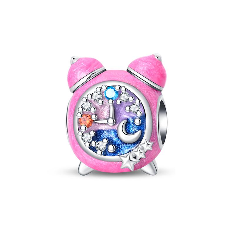 New Copper Alarm Clock Camera Frog Camera Vacation Charms Beads Fit 3Mm Original Bracelets Diy Jewelry Birthday Gift