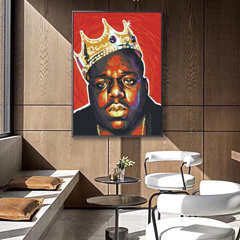 Satın alın Wall Canvas Art Notorious Big Poster Art Decor Print on