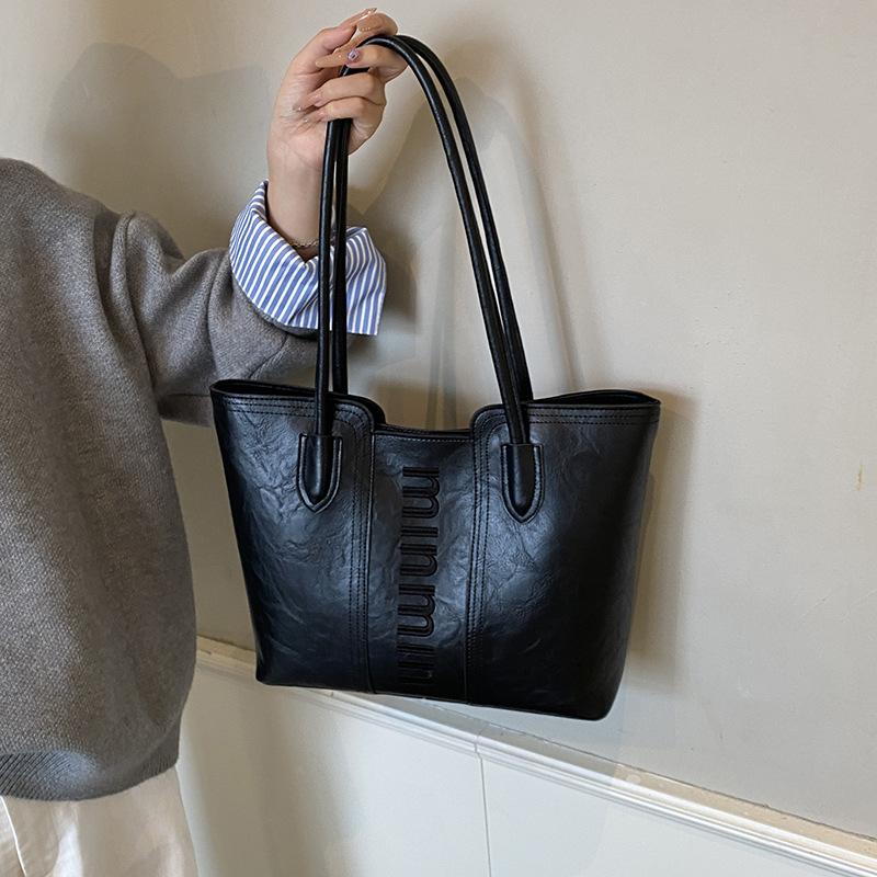 Large-capacity Tote Bag, Women's Fashionable Commuting Single-shoulder Bag, Casual Underarm Women's Bag