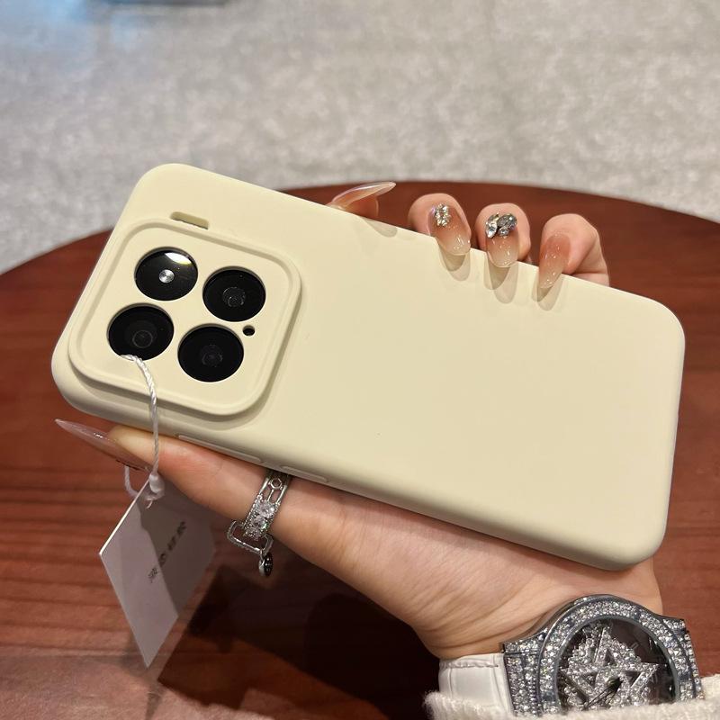 Applicable To Xiaomi Mi 11 Pro Mobile Phone  Magnetic Suction Liquid Silicone 11 New Solid Color Lens All-inclusive Anti-drop  for Men and Women