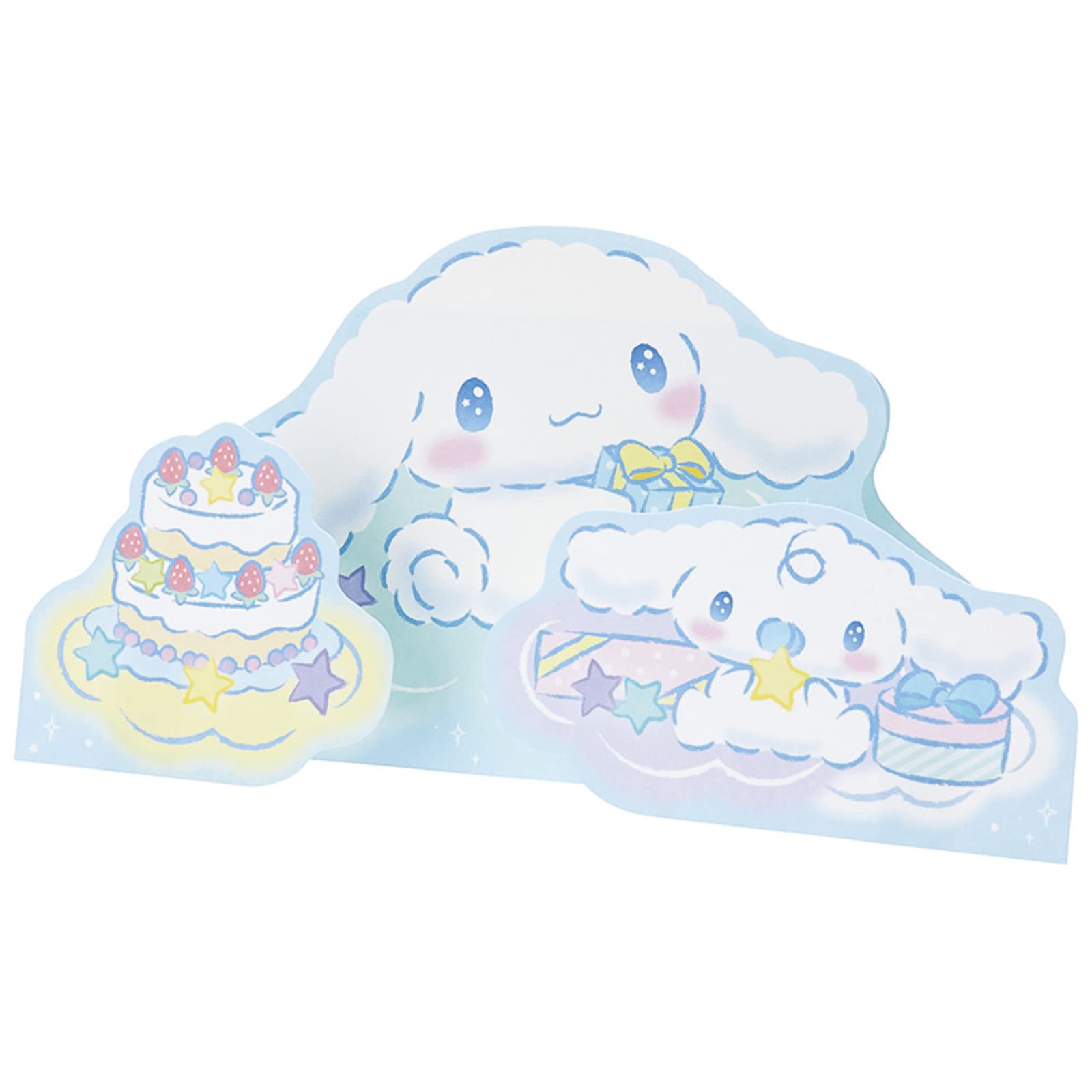 Sanrio Message Card Cinnamoroll Night Sky Clouds Greeting Card International Shipping Available SANRIO 732931 - - - MU133-3