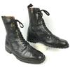 CESARE PACIOTTI Italy Made Vintage Zip Middle Boots Size 10 27.5-28.0-28.5 Black