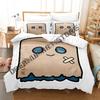 3D Print Nanashi Mumei Friend Hololive Bedding Set Single Twin Full Queen King Size Bed Set Adult Kid Bedroom Duvetcover Sets