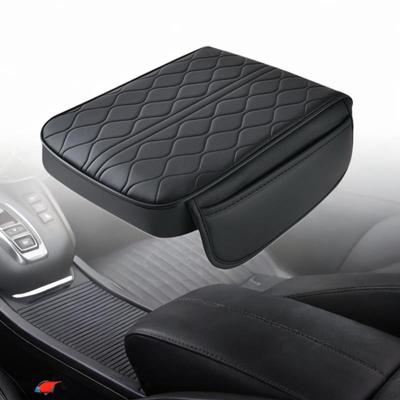 Coussin d'accoudoir de voiture, housse en cuir PU souple pour protection de Console centrale