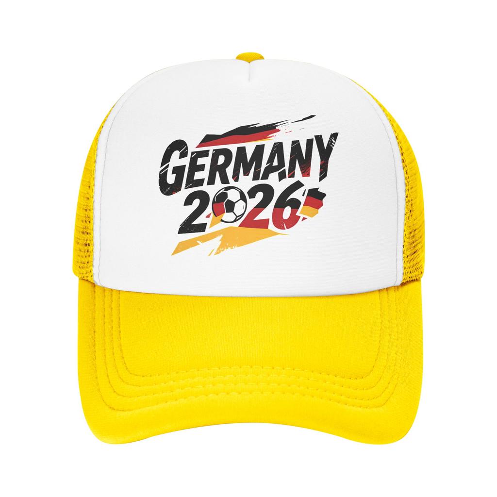 GerUnisexy Football Match Mesh Baseball Caps Adult Sun Caps Usa Canada Mexico Soccer Hat Adjustable Summer Trucker Caps