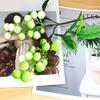 Artificial Flower High Simulation Texture No Maintenance Purple Blue Berries Branch Natural Look Fake Berries