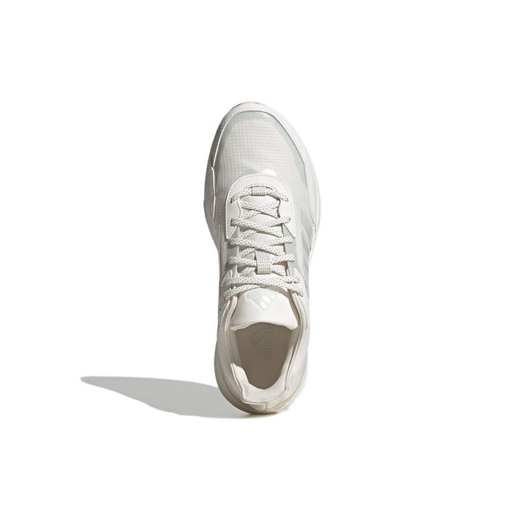 Adidas Mts Comfortable Trendy Shock Absorption Slip Resistant Wear Resistant Rebound Low Top Casual Running Shoes Women Sneakers White Silver HQ6110