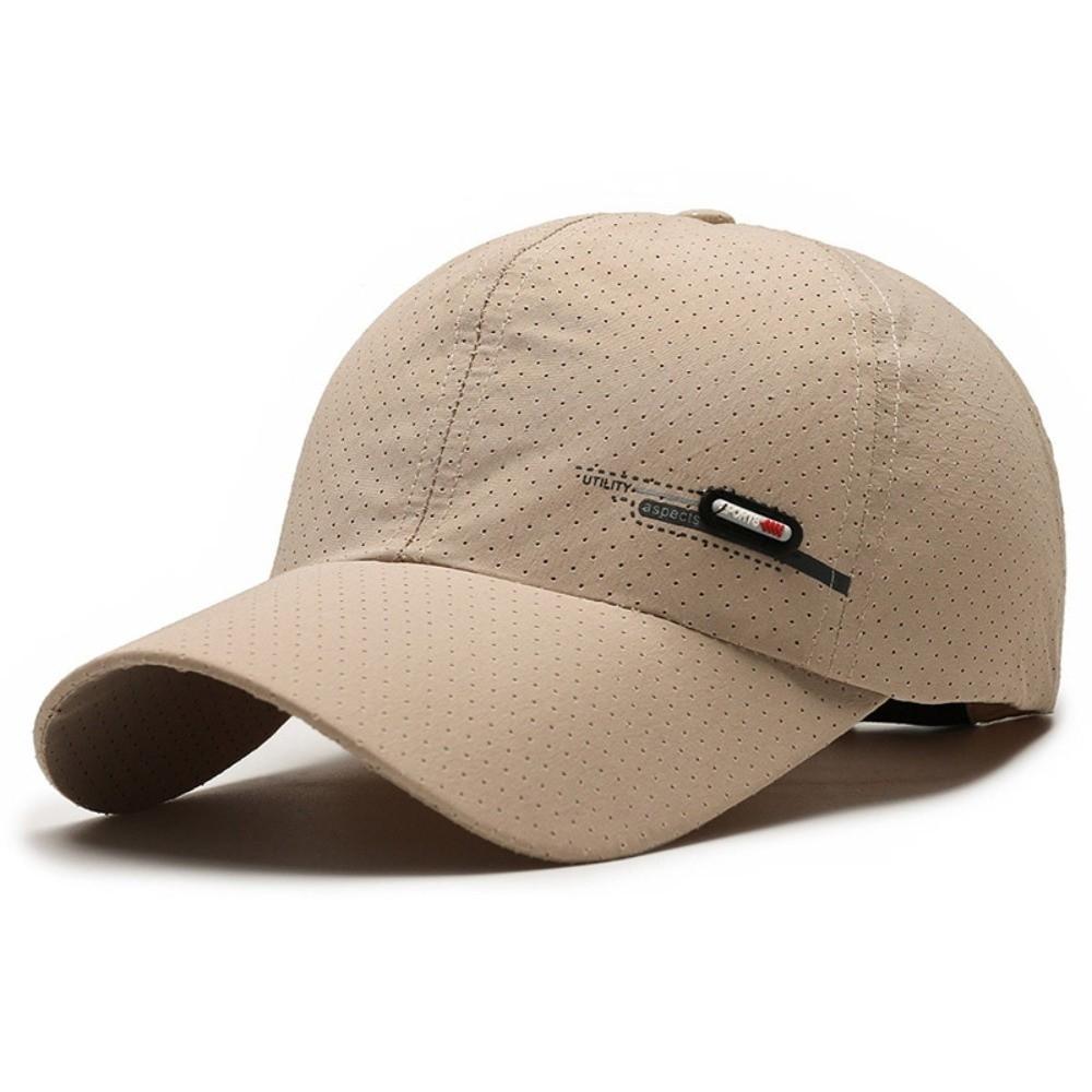 

Breathable Perforated Summer Sun Hat Sun Protection Travel Sports Hat For Women Men хакі