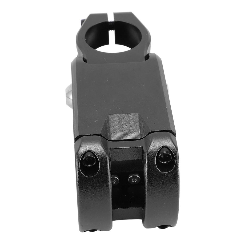 Fahrradvorbau Hohe Dichte CNC-Bearbeitung Weich und Hart Einstellbar Anti-Vibration Fahrt Mountainbike Vorbau Schwarz