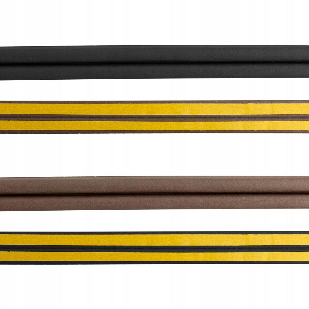 Uszczelka samoprzylepna 9 x 7,5 cm 6 m elastyczna pianka uniwersalna