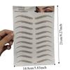 Cosmetic Waterproof Semi-Permanent Makeup Tools Eyebrow Tattoo False Eyebrows Eyebrow Sticker