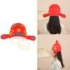 Traditional Groom Hat for Wedding Party and Photography Props Costume Hat Chinese Traditional Groom Accessory Hat