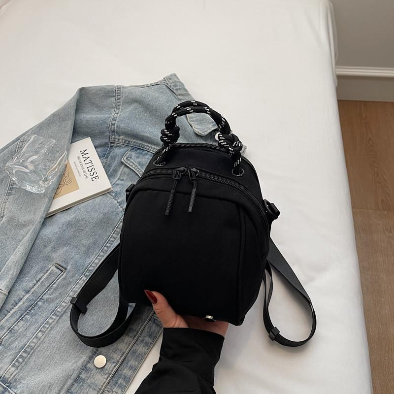 Leisure Solid Color Bag Shoulder Handheld Chest Bag Large Capacity Waterproof