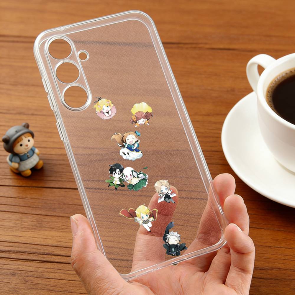 

From Bureaucrat to Villainess Phone Case For Samsung S22,S24,S30,S10,S21,S25,S23,S10,PIus,Ultra,5G,FE,lite Transparent Shell Samsung S24