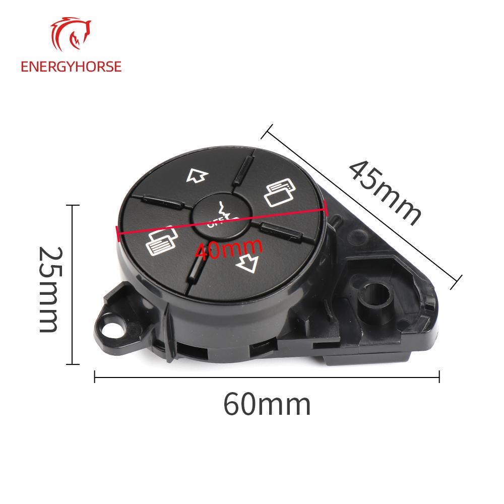 For Mercedes W164 X164 W251 Car Steering Wheel Switch Control Button Trim Cover Kit For Benz ML GL R Class Auto