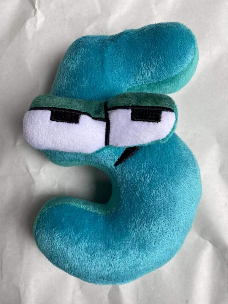 Alphabet Lore Zahlenreihe Plüschkissen Puppe für Kinderspielzeug