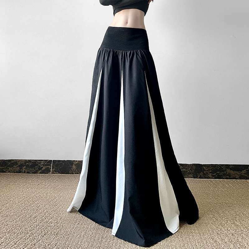 Maxi Skirt Plus Size High Waisted Skirt Quilt Plus Size Women