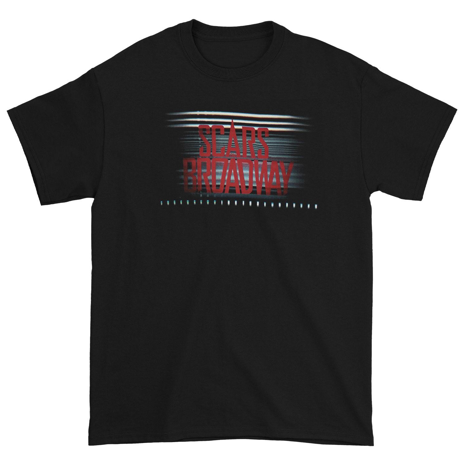 Men s Scars On Broadway Logo T-shirt Small Black XXL