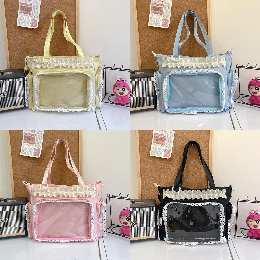 Cute Butterfly Knot Tote Bag With Nylon Material For Daily Use