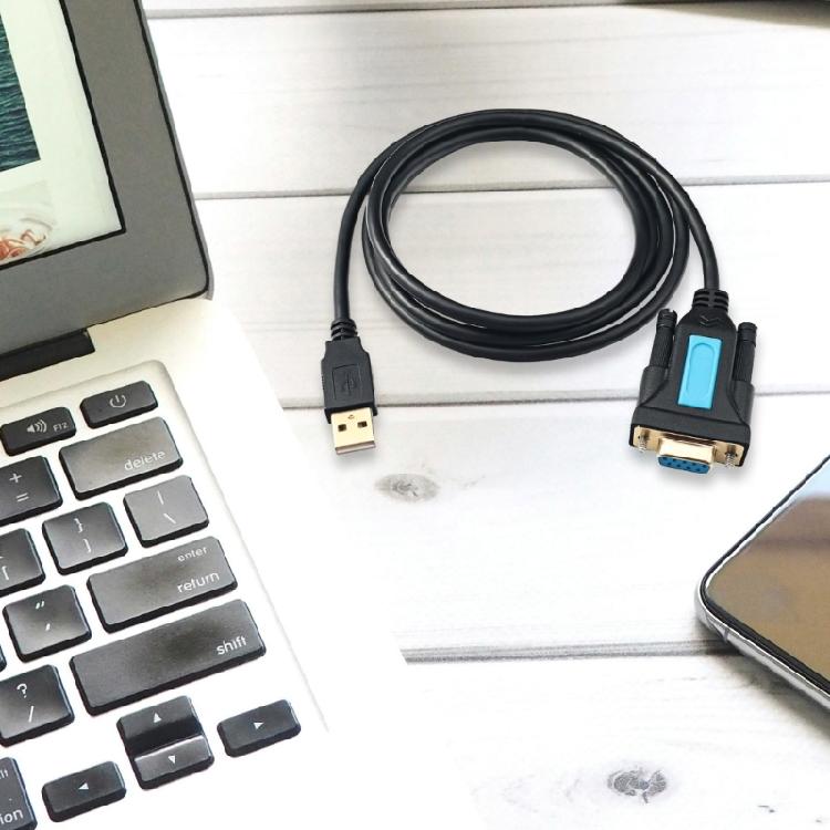 USB to RS232 Adapter with PL2303 Chipset DB9 Serial Converter Cable Support Cashier Register Modem Scanner Camera