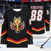 New Model Chicago Men's Ice Hockey Sport Shirt - Blaze Fan - 3D Print - Breathable - Quick-Drying - Long Sleeve Kids