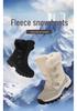 Women's Plus Size Winter Snow Boots - Thick Velvet, Lightweight, Warm, Outdoor Cold Protection