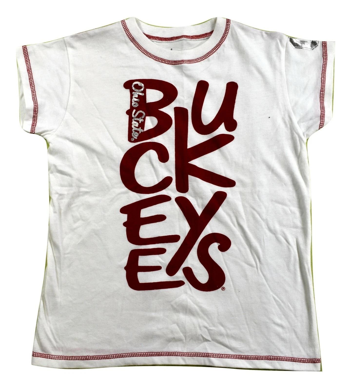 J America Juniors Ohio State Buckeyes Shirt New L 3XL