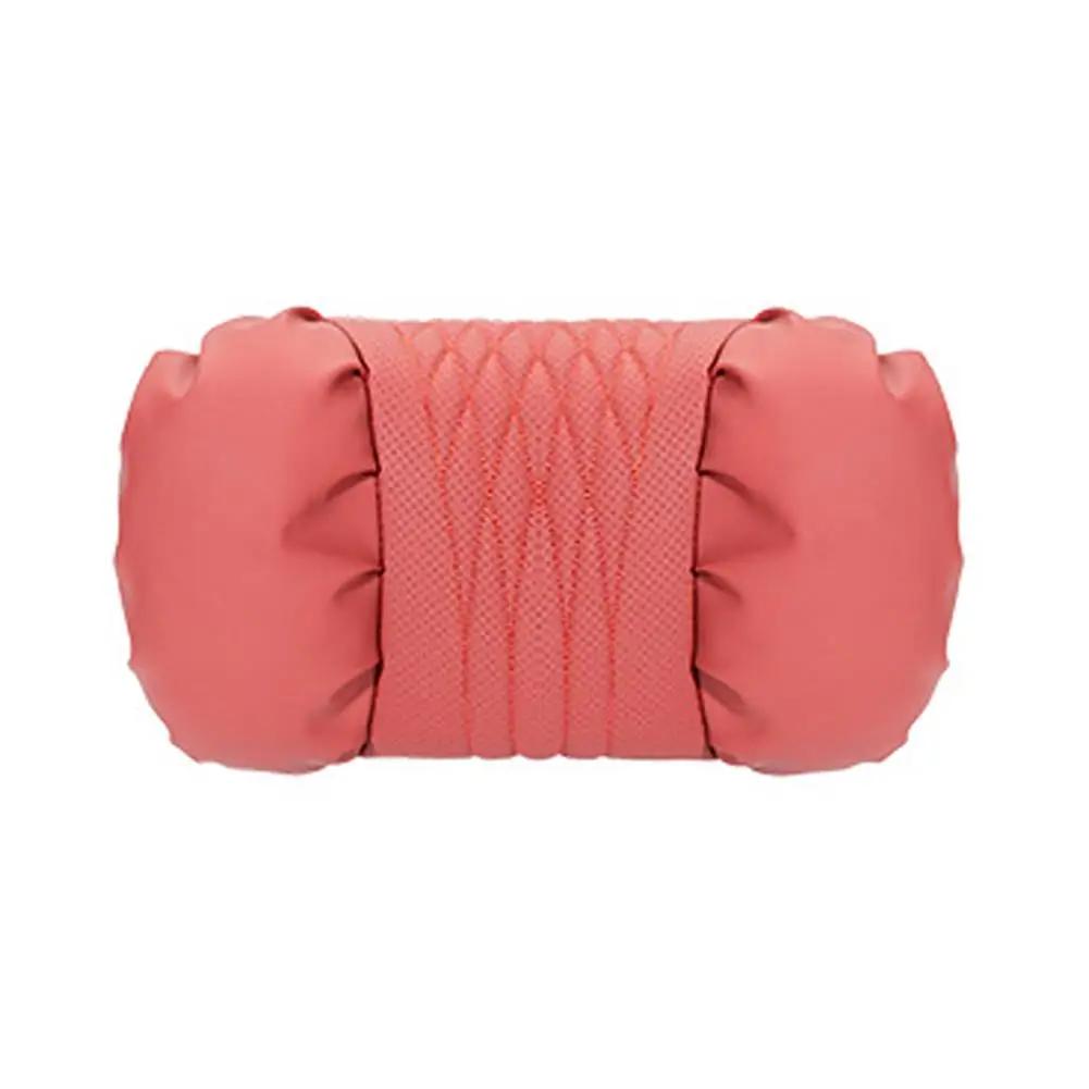

Summer Car Headrest Lumbar Nappa Leather Support Pillow Pillows Comfortable Neck Car Breathable Car Seat Accessories Soft S H7A2