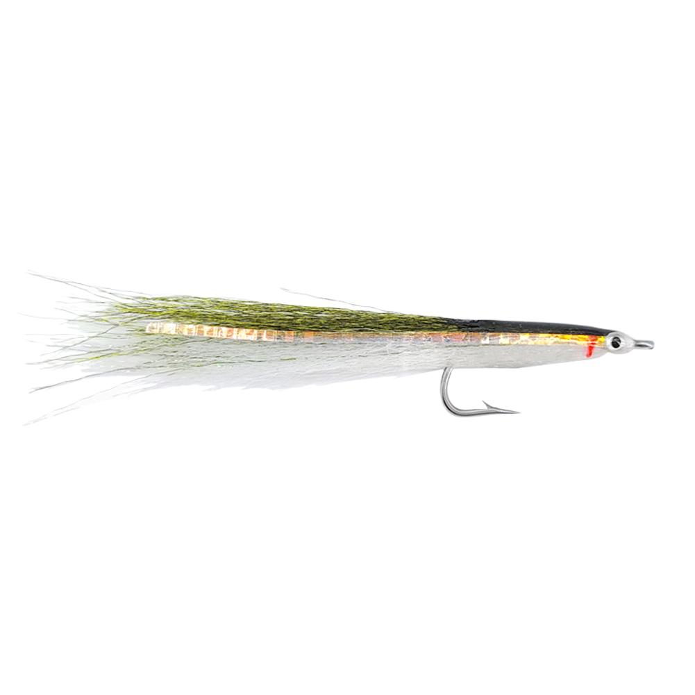Freshwater Saltwater Fly Fishing Sand Eel /Sandeel Surf Candy,Stainless Hooks,Sea Trout Fly,3D Realistic Fish Eye Fly Lure