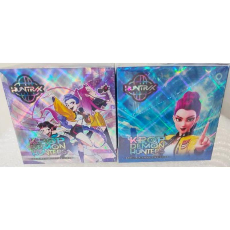 KPop Demon Hunter Girls flash card collection, rare anime character children's toy, student card game card