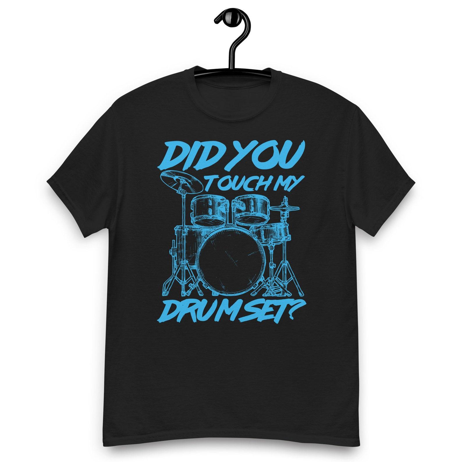 Stepbrothers Movie - Did You Touch My Drumset Quote T-shirt S