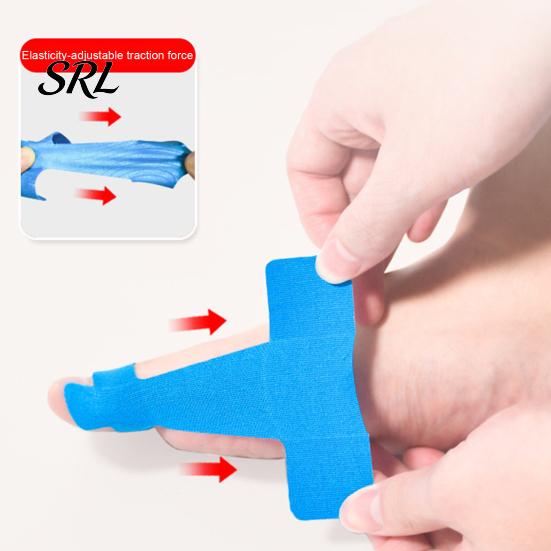 Daily Use Bunion Tape 10/30/60Pcs Corrector Kinesiology Tape, Breathable Latex-Free Hallux Valgus Big Toe Support Foot Pain Relief Athletic