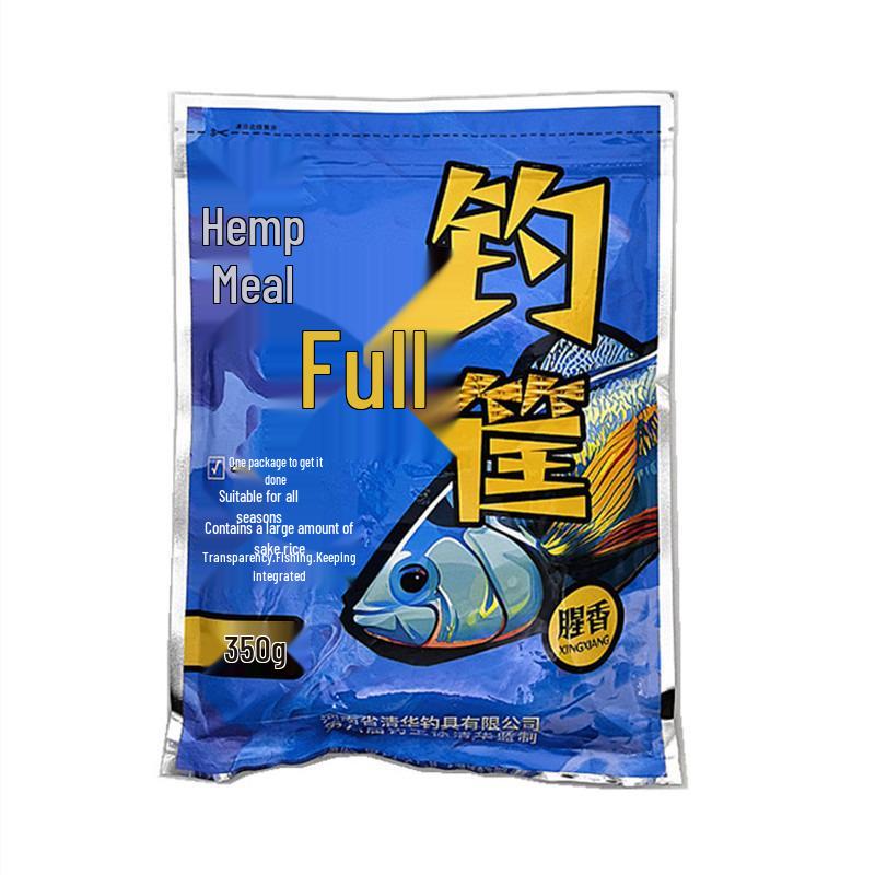 Fish Bait 350g: Fishy Milk Scent for Carp & Mandarin Fish - Ideal for Reservoir & Wild Fishing