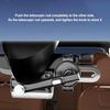 H256 Car Rearview Mirror Phone Holder 360 Degree Rotation Cellphone Navigation Bracket