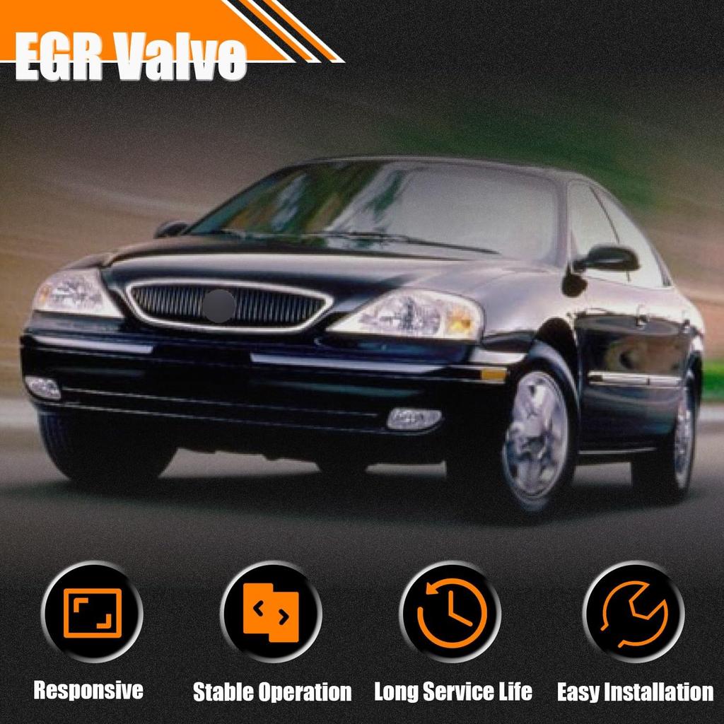 EGR Valve EGV575 Replacement for Ford F-150 F-250 F-350 F-550 E-150 E-250 E-350 Expedition Explorer Focus Mustang Ranger, Exhaust Gas Recirculation