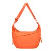Borsa a tracolla da donna in nylon di grande capacità, borsa a spalla casual multifunzionale, borsa a sacchetto semplice per uso quotidiano, borsa per il pendolarismo