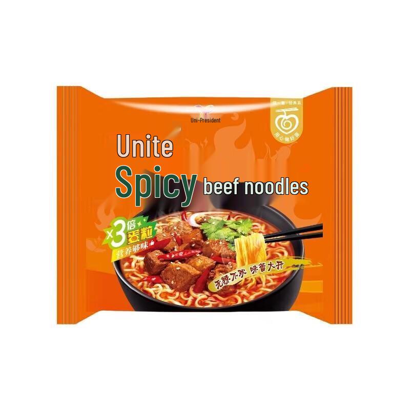 Uni-President Spicy Beef Instant Noodles