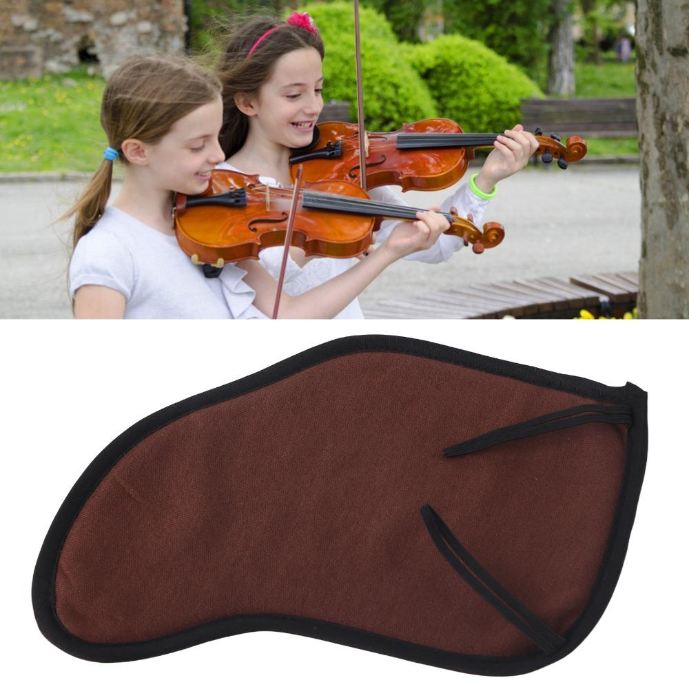 Fine Processing Violin Accessories Coffee/Red Violin Chinrest Pad Musician Comfort