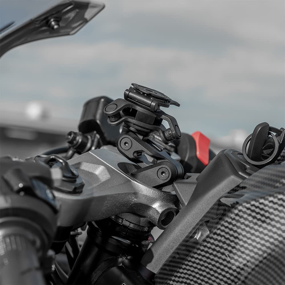 Quadlock Fork Stem Mount PRO for Motorcycles Black QLM-FSM-PRO