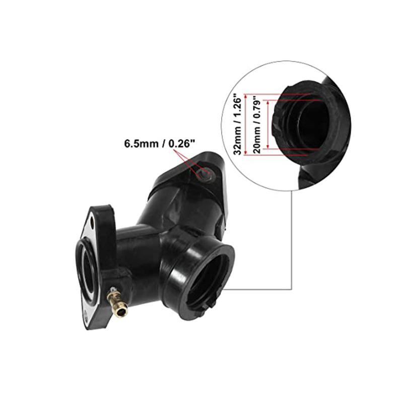1pc Motorcycle Carburetor Intake Manifold Boot 2UJ-13586-00-00 for Yamaha Virago XV125 V Star 250 XV250 Route 66 XV250
