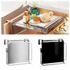 Stainless Steel Space-saving Rack Compact Design Countertop Extension Shelf  Bathroom