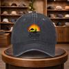 A Fishing-Themed Baseball Cap, a Casual Duckbill Hat, Stylish And Adjustable for Outdoor Use, Suitable for Travel And Beach Vaca
