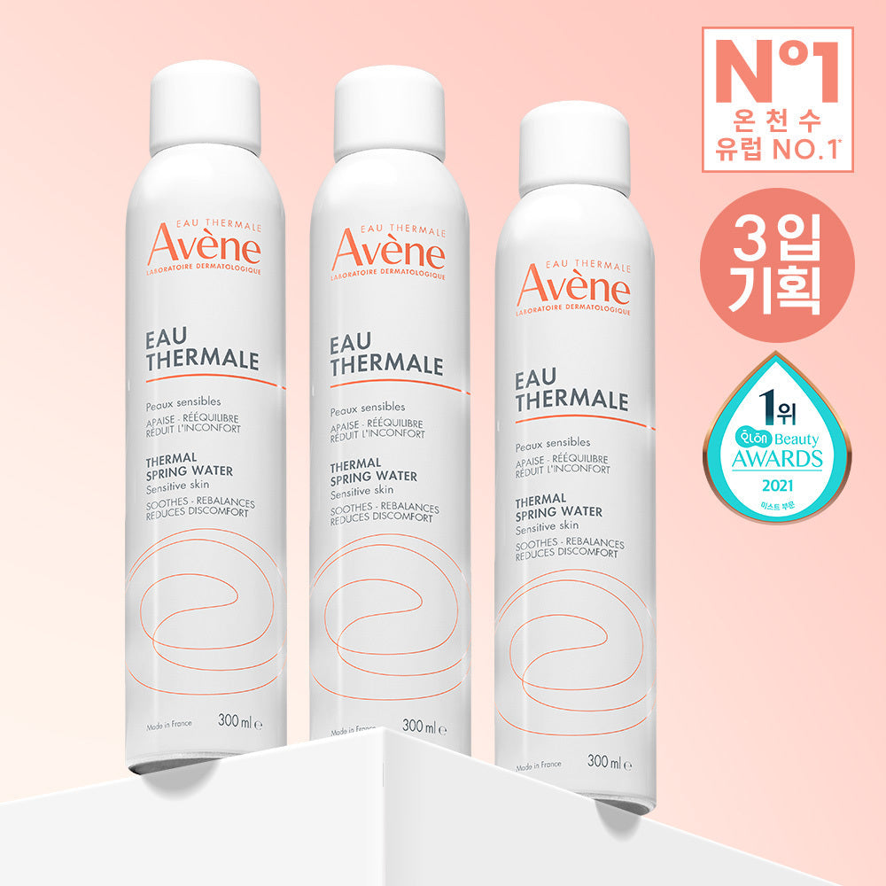 Avene Thermal Spring Water 300ml 3-pack