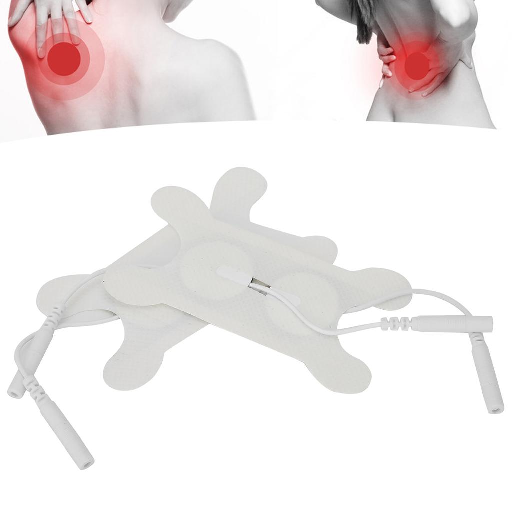 2pcs NonWoven Fabric Tens Electrode Pads for TENS Massager Physiotherapy Machine