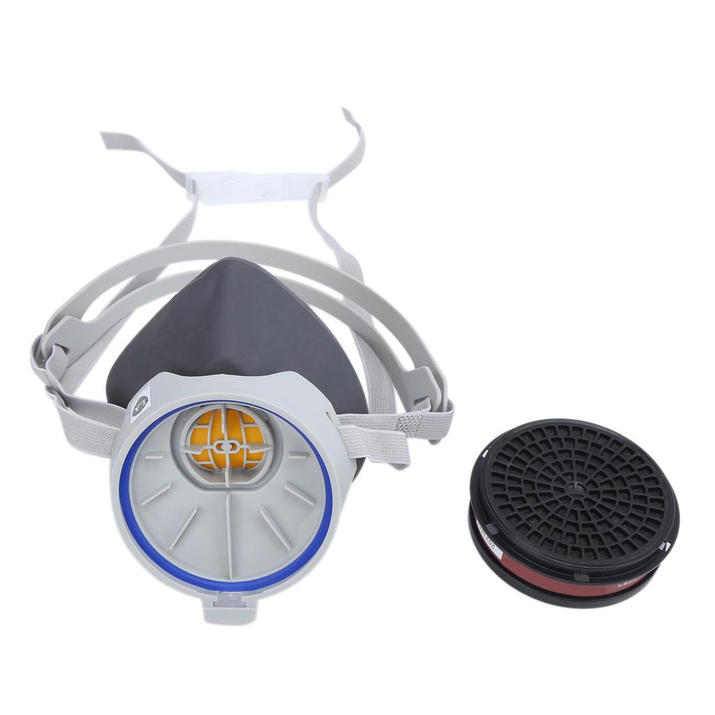 Gummi AntiToxisk Ansiktsmask med Filterbox nr 3 Gasförsvar Lätt Mångsidig