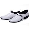 Aofu 2266 Men's Pointed Toe Slip-On Leather Formal Shoes