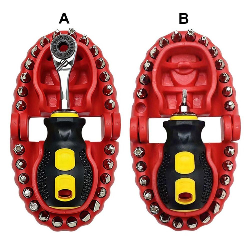 30-in-1 Screwdriver Set Multi-Functional High Hardness Repair Tool Kit Combination Bit Wrench Included Screwdriver Kit