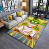 Green Warrior Energy Burst Design Suitable As a Non-slip Mat for the Living Room or Bedroom Sofa