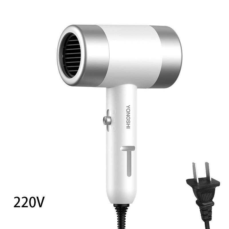 

Hair Dryer Hammer Type White And Purple Household Quick Drying 800w 220v белый