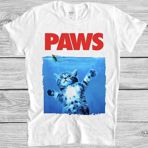 Paws Cat and Mouse Top Cute Funny Cat Lover Movie Cool Gift Tee T Shirt M1138 XL